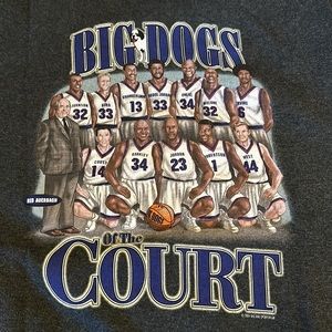 Big Dogs of the Court NBA Legends Medium Shirt